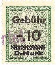 DDR Fiskalphilatelie