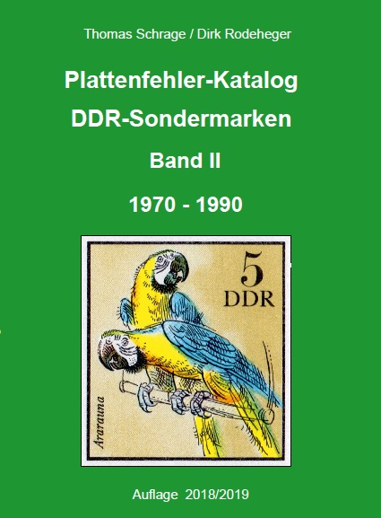 DDR Philatelie Plattenfehler Katalog