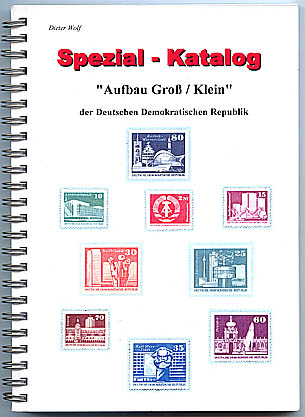DDR Philatelie Literatur Dauerserie Aufbau