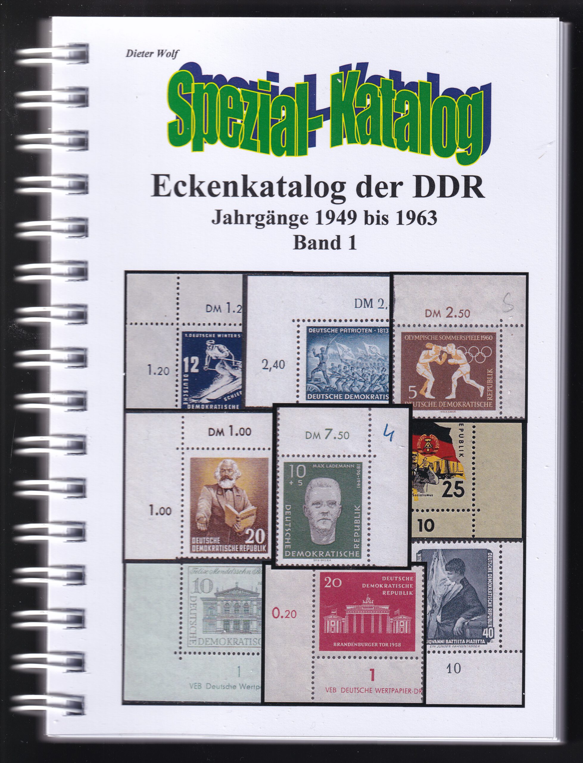 DDR Briefmarken Eckrand ER