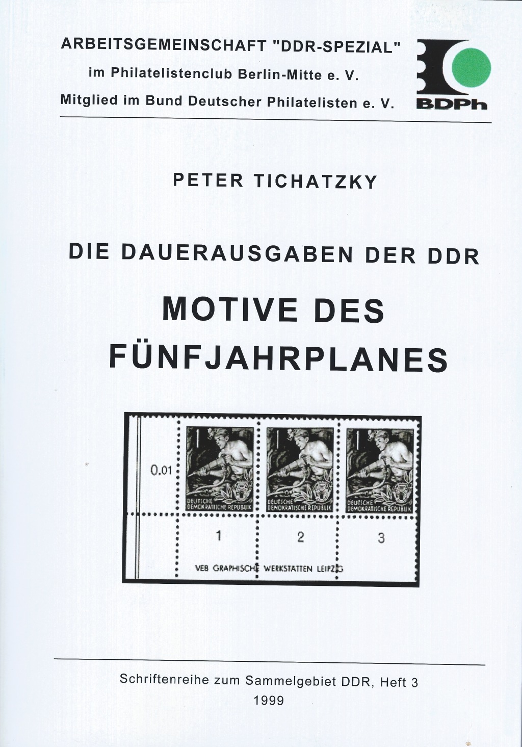 Philatelie DDR Dauerserie Fünfjahrplan Motive