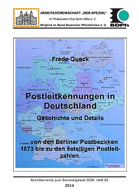 DDR Philatelie Literatur Postleitkennung