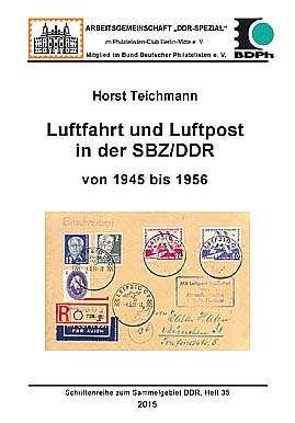 SBZ DDR Philatelie Literatur Luftpost Luftfahrt