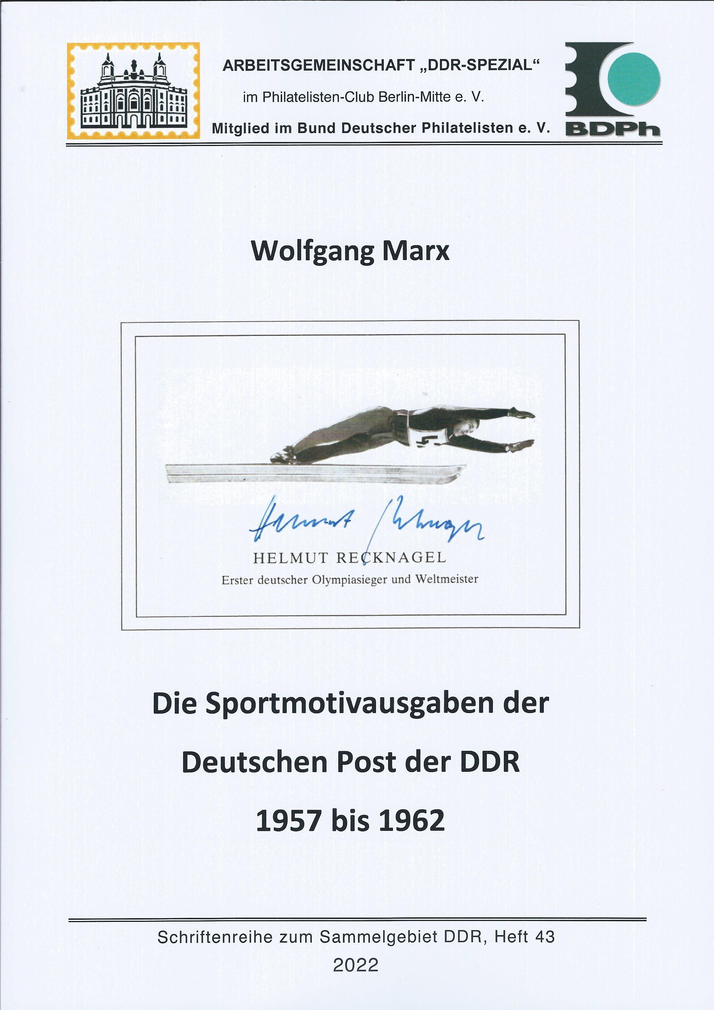 DDR Philatelie Sport Motiv