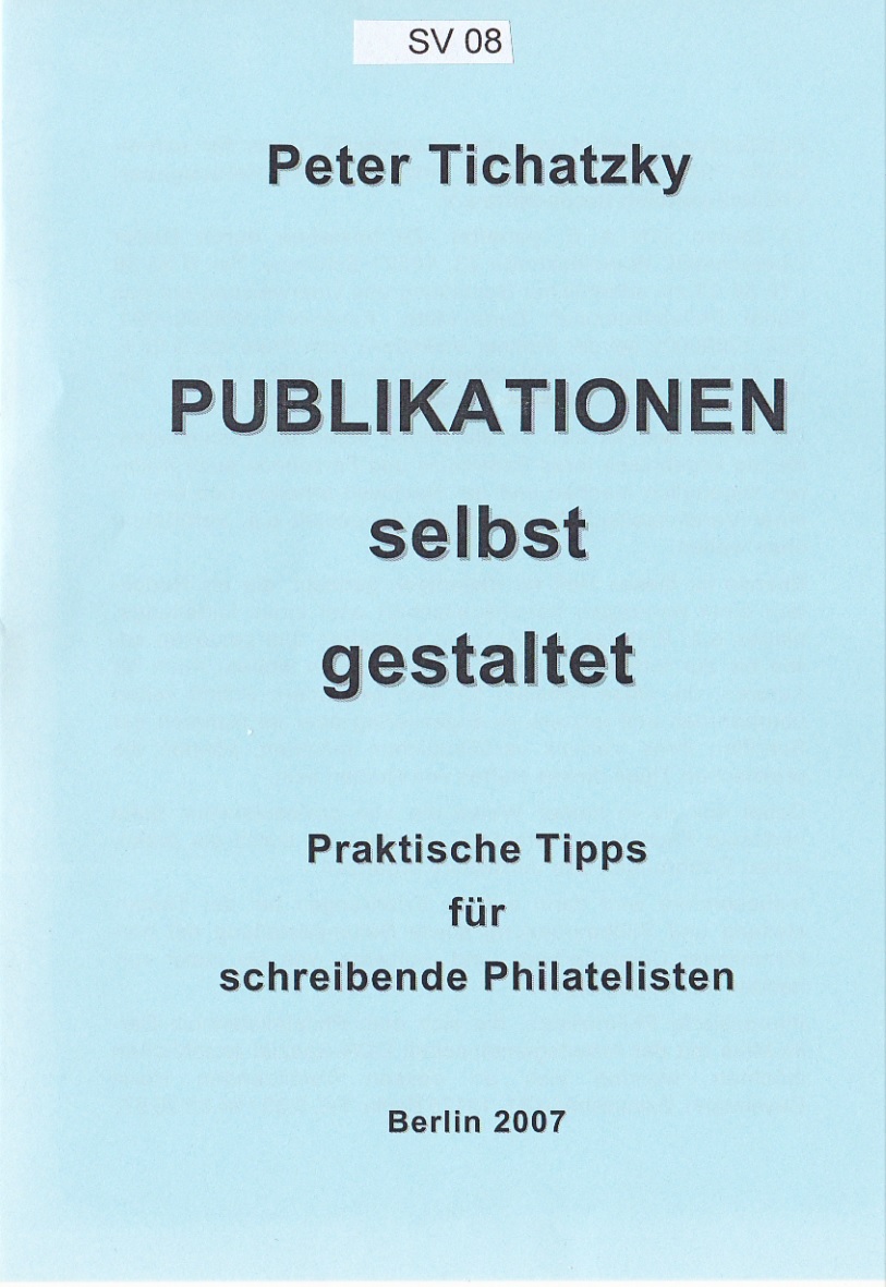 DDR Philatelie Literatur Publikation Tipps