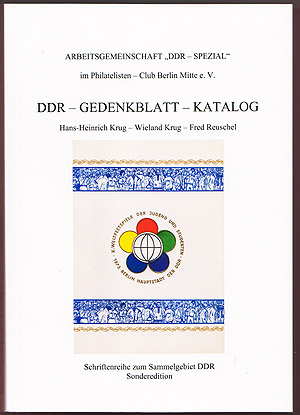 DDR Philatelie Literatur Gedenkblatt