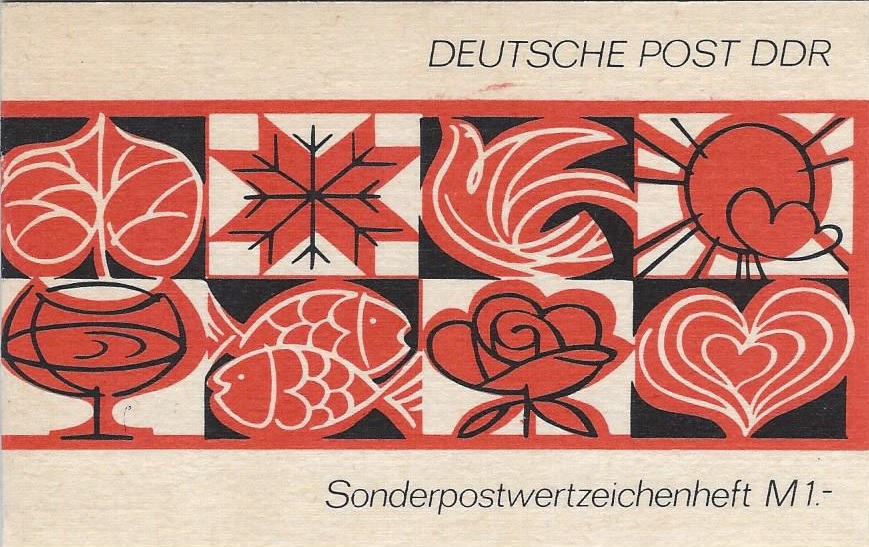 DDR Philatelie Briefmarken Forschung Sondermarkenheftchen