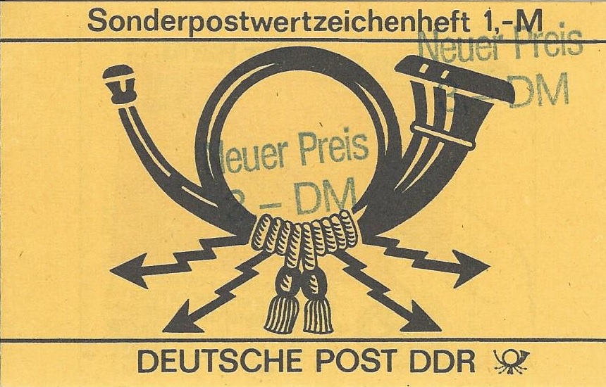 DDR Markenheftchen Zusammendrucke SMHD