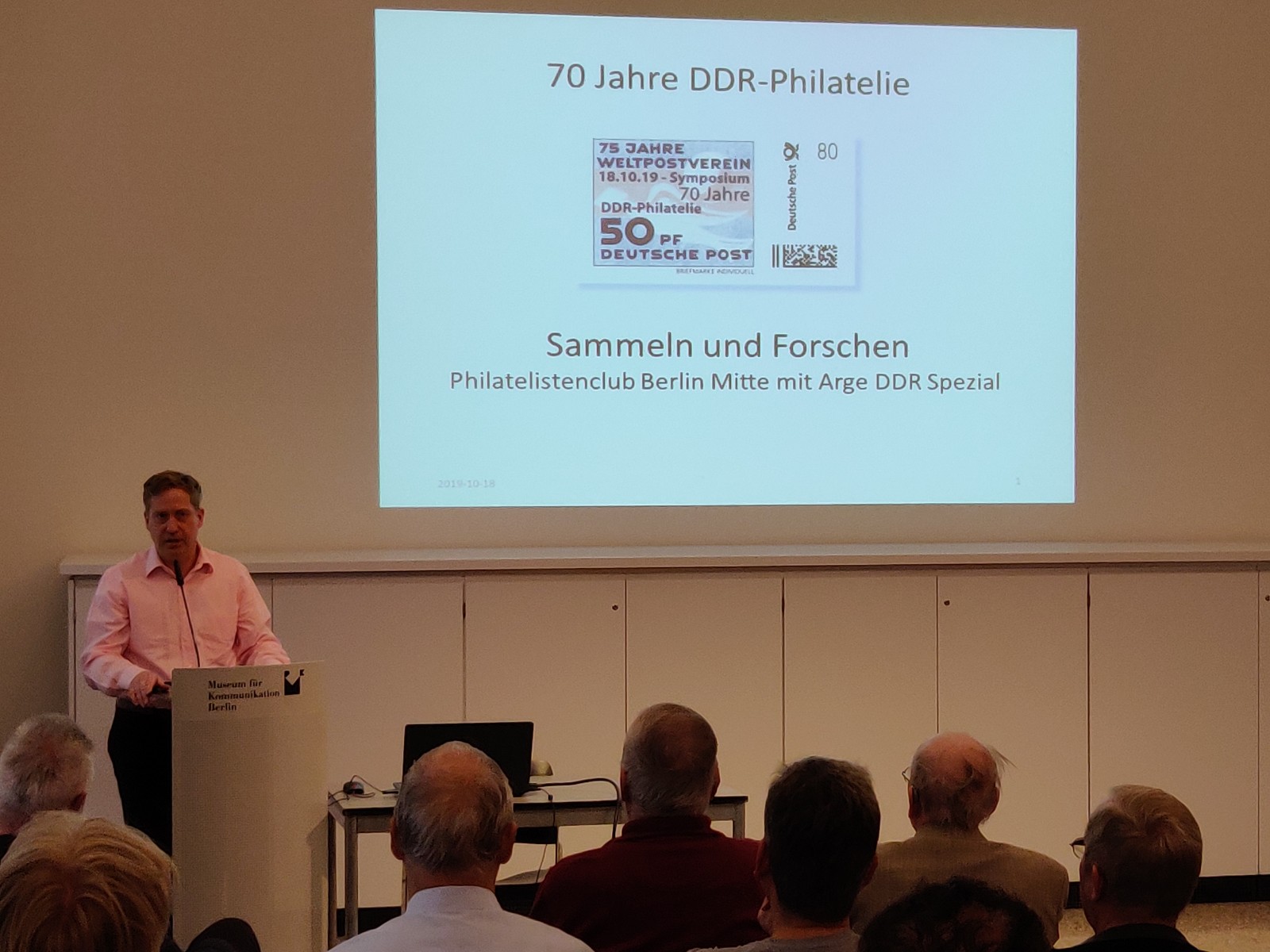 DDR Philatelie Symposium 70 Jahre