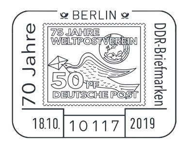 DDR Philatelie Symposium 70 Jahre Sonderstempel