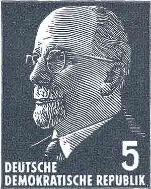 Philatelie DDR Dauerserie Walter Ulbricht